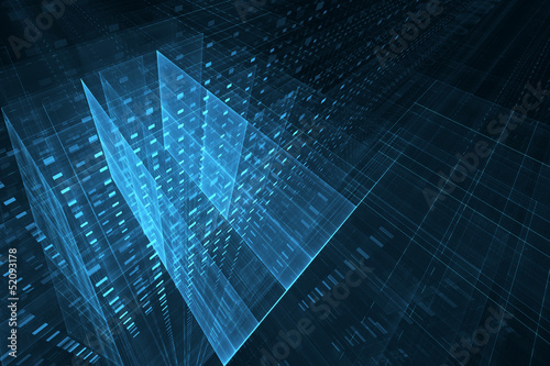 Illustration: Abstract futuristic background Abstract futuristic background