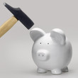 hammer and piggybank