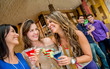 Women at a bar