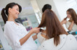 Foto: Woman at the hair salon Woman at the hair salon