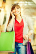 Foto: Shopper phoning Shopper phoning
