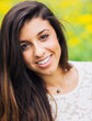 Photo: portrait of a beautiful young brunette woman portrait of a beautiful young brunette woman