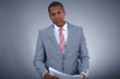 Businessman in suit