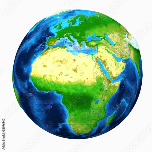 Illustration: Earth Asia View Earth Asia View