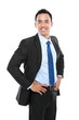business man isolated on white background