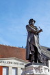 Statue d' Alexandre Dumas à Villers-Cotterêts.
