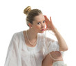 Girl with pearls