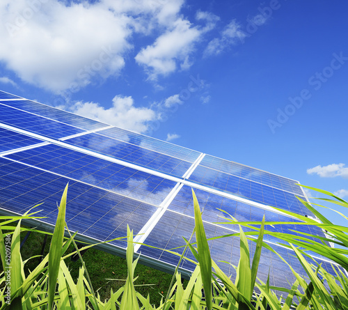 Photo: Industrial photovoltaic installation Industrial photovoltaic installation