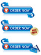 Vektor: Order Now Button Order Now Button