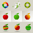 Set 3d logo design