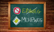 Kreidetafel - Einweg - Mehrweg
