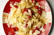 Ravioli mit Tomaten, Parmesan und Kresse