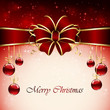 Vector: Red Christmas background Red Christmas background