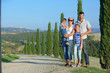 Photo: Happy family in Tuscan Happy family in Tuscan