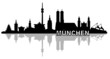 Vektor: Skyline München Skyline München