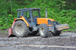 Heavy tractor  - transport of timber
