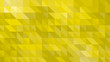Yellow glossy background from triangles