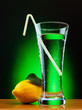 glass of soda water