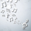 Abstract music background.