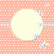 Round frame with dragonflies