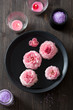 ranunculus flowers in bowl