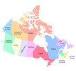 Carte du Canada