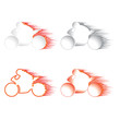 Motorcycle and speed