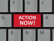 Computer keyboard action now