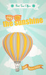 Summer Holidays And Hot Air Ba...