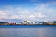 Industrial view - Harbour in Stavanger, Norway.