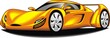 my original sport car (my design) in yellow color