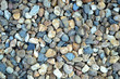Sea stones background.