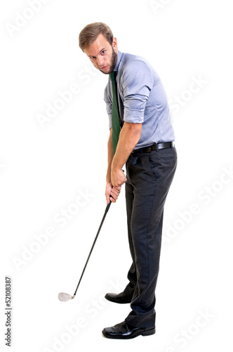 Photo: Golfing Golfing