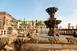 Springbrunnen im Dresdner Zwinger