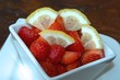 fragole con limone