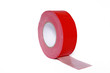 Gewebe Klebeband Rolle Rot offen