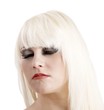 young woman with make-up