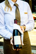 Rotwein präsentieren
