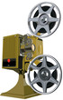 Old film projector
