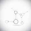 Molecular abstract structure