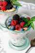 Photo: dessert with berries dessert with berries