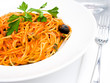 Italian meat sauce pasta