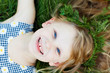 Foto: a happy small girl a happy small girl