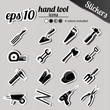 Hand tool stickers set