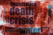 Destruction word cloud