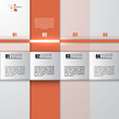 Modern Design template / can be used for infographics / numbered