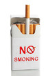 Foto: Box of cigarettes, isolated on white Box of cigarettes, isolated on white