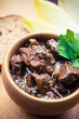 Traditional beef bourguignon