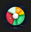 Radial diagram design template
