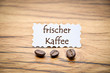 frischer Kaffee